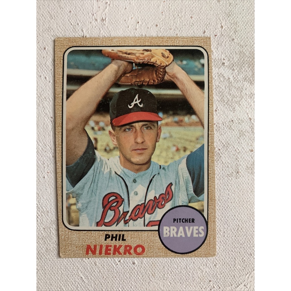 1968 Topps Set-Break #257 Phil Niekro VG